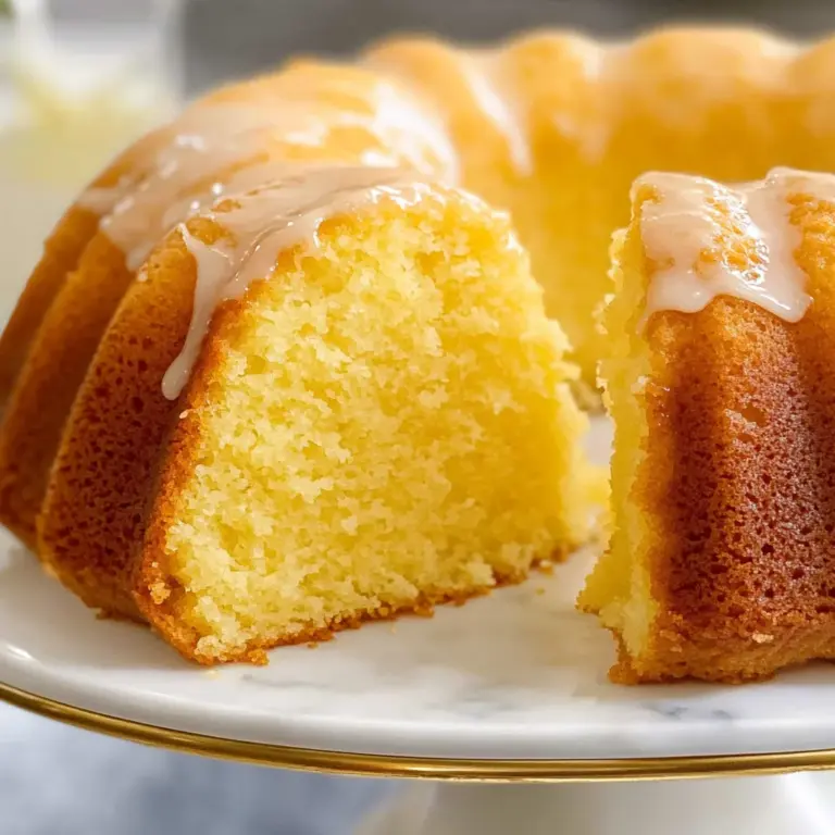 3-Ingredient Weight Watchers Lemon Cake