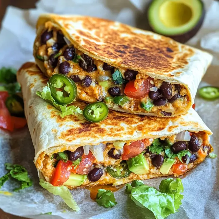 Black Bean Crunch Wrap