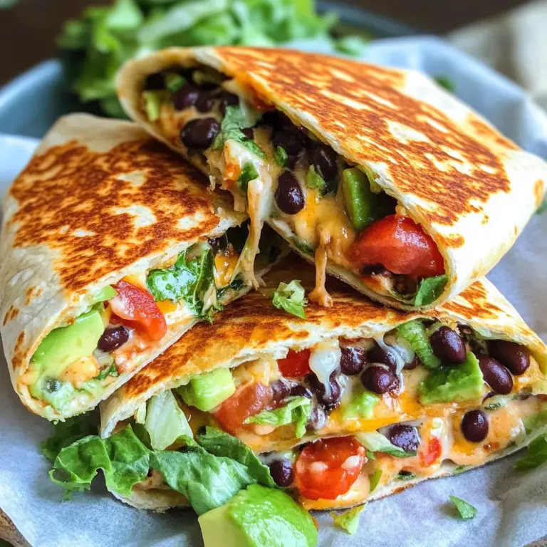 Black Bean Crunch Wrap