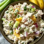 Cottage Cheese Chicken Salad with Banana Peppers