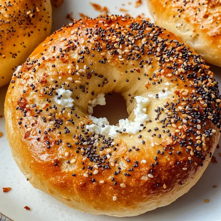 Cottage Cheese Protein Bagel Recipe