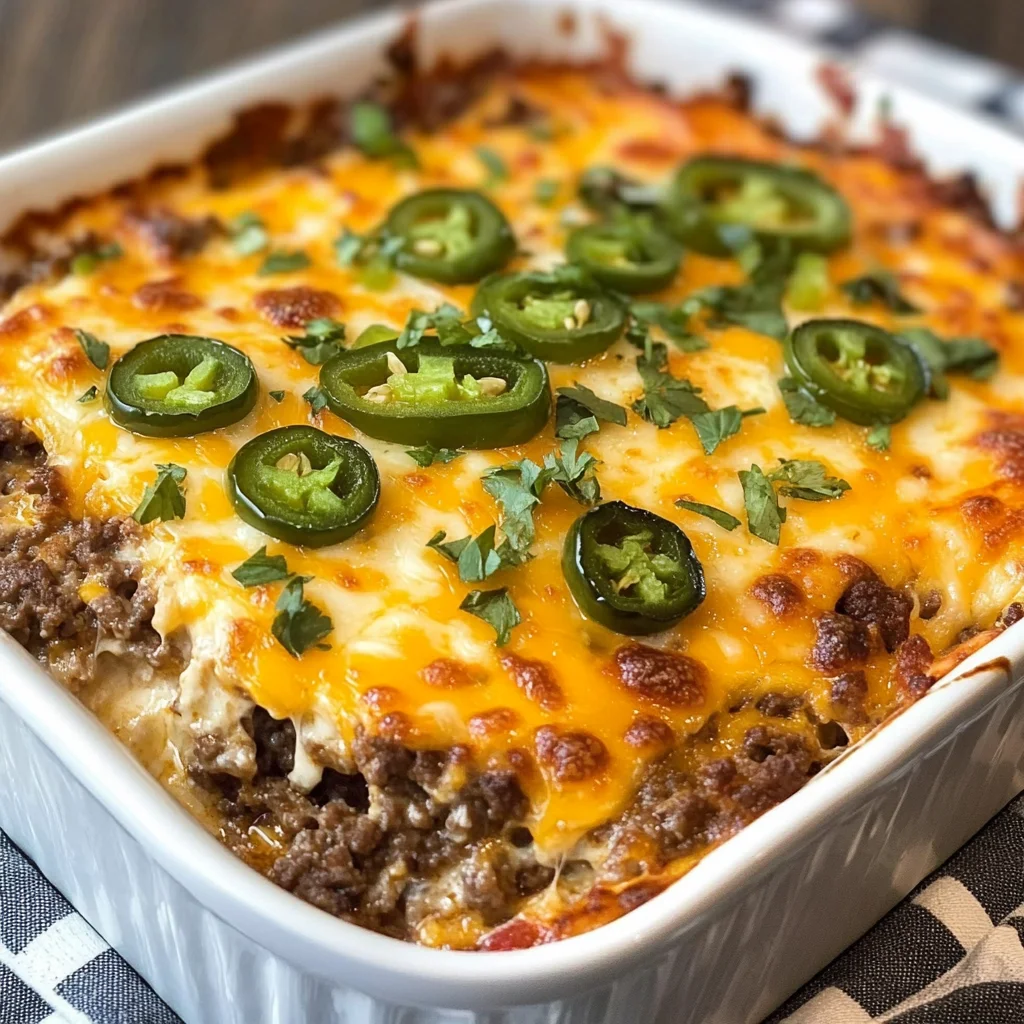 Easy Cheesy Keto Taco Casserole (10-Minute Recipe)