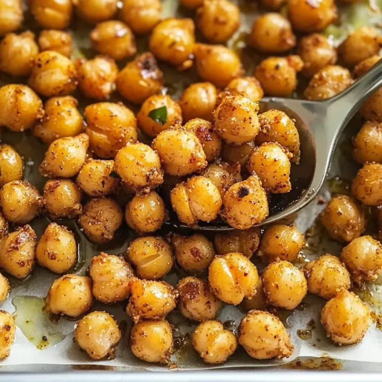 Easy Crispy Oven Roasted Chickpeas