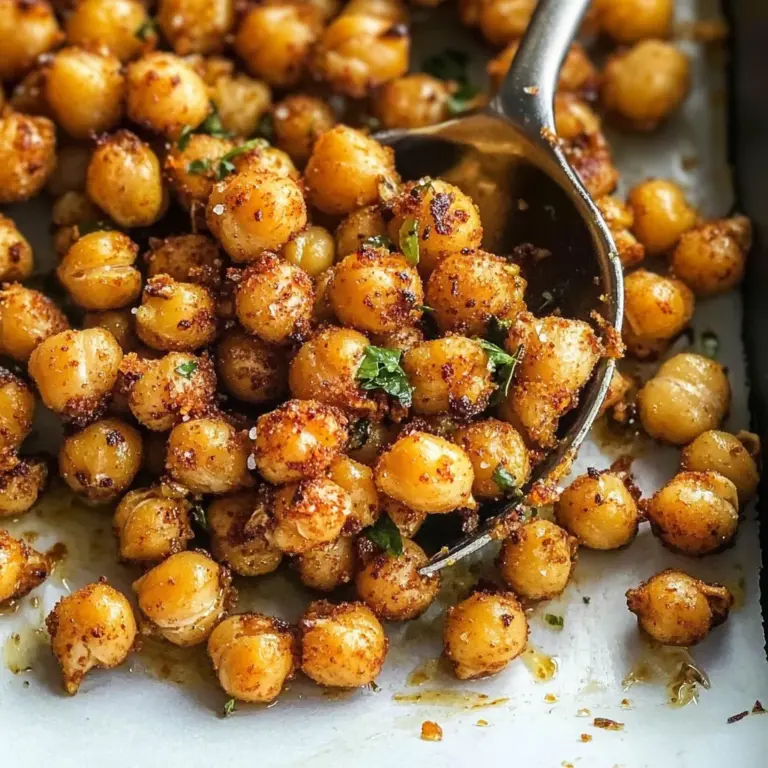 Easy Crispy Oven Roasted Chickpeas