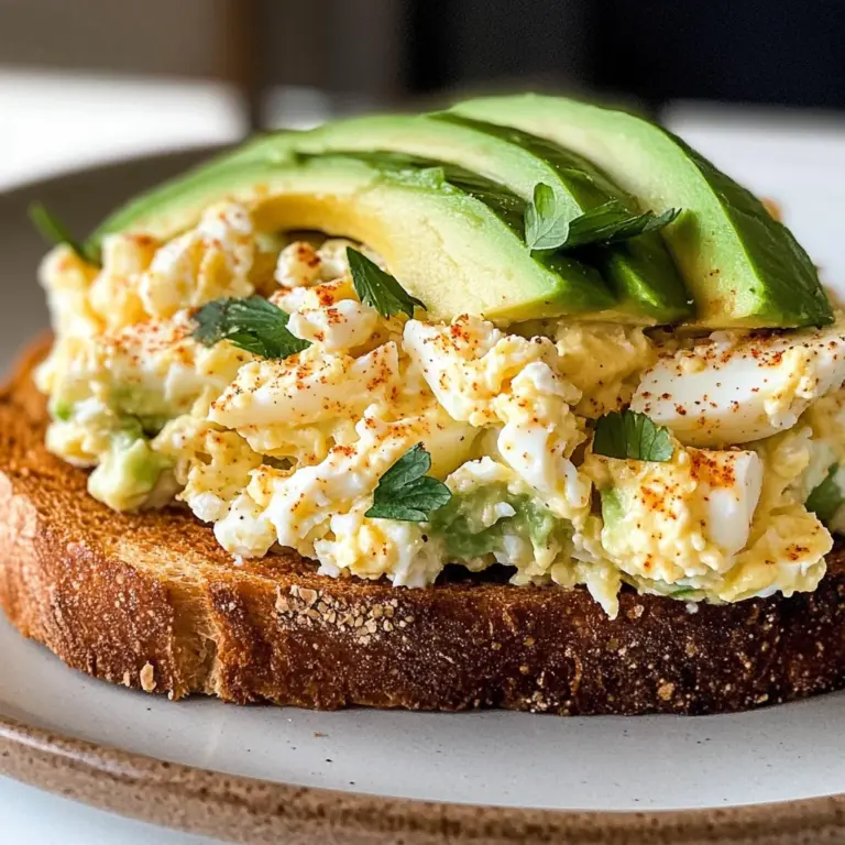 Egg Salad with Cottage Cheese - no mayo!