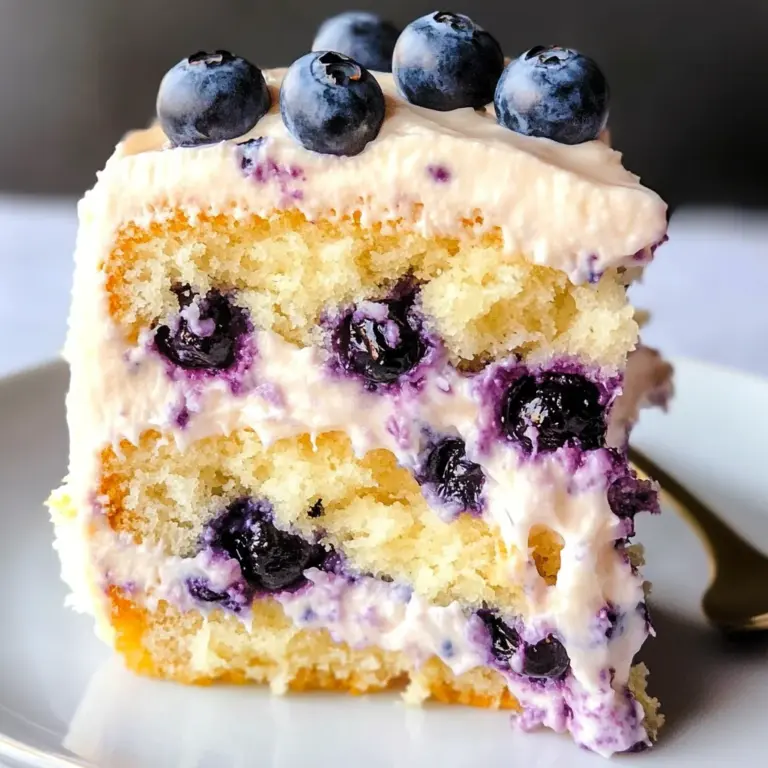 Lemon Blueberry Cake
