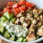 Low Carb Greek Chicken Bowls