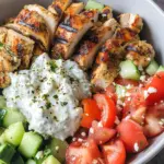 Low Carb Greek Chicken Bowls