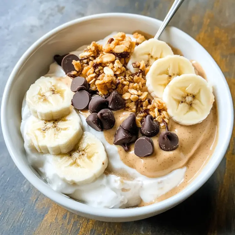 Peanut Butter Yogurt Bowls & Pots