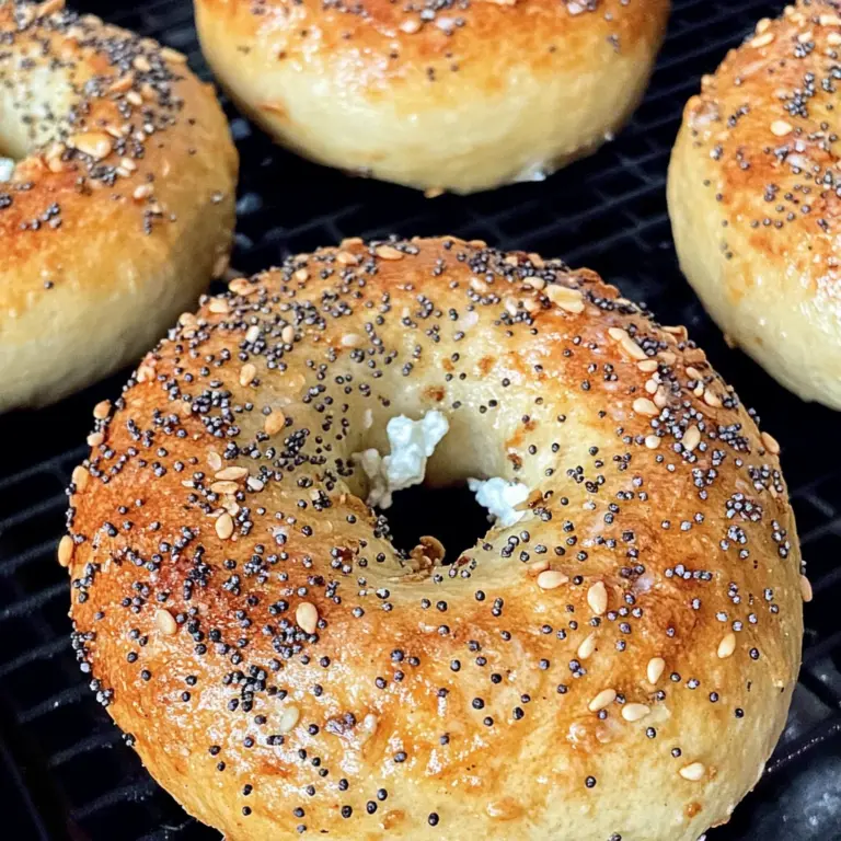Protein Bagels with Cottage Cheese