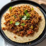 Quinoa Lentil Vegan Taco Meat