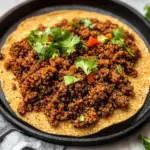 Quinoa Lentil Vegan Taco Meat
