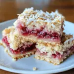 Raspberry Coconut Bars Recipe