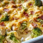 Chicken Bacon Ranch Casserole (Fast & Easy)