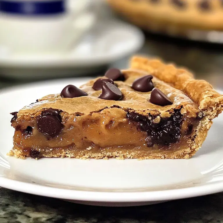 Deep Dish Cookie Pie
