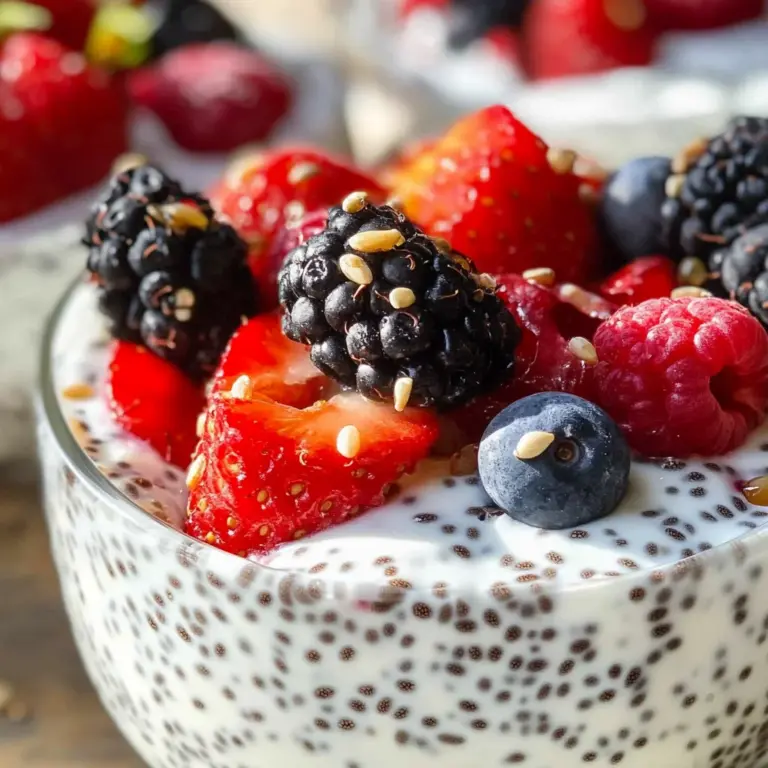 Greek Yogurt Chia Pudding