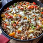 Keto Stuffed Pepper Skillet