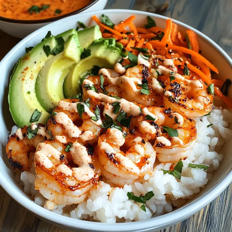 Shrimp Rice Bowls with Spicy Mayo