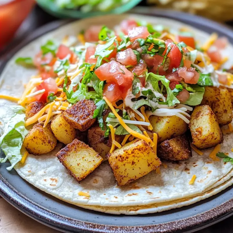 Spicy Potato Soft Taco Recipe