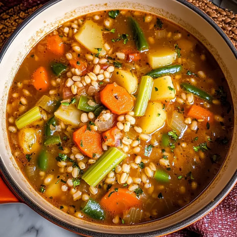 Vegetable Barley Soup