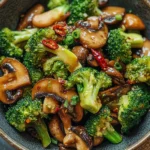 Broccoli and Mushroom Stir Fry