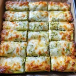 Cheesy Zucchini Breadsticks