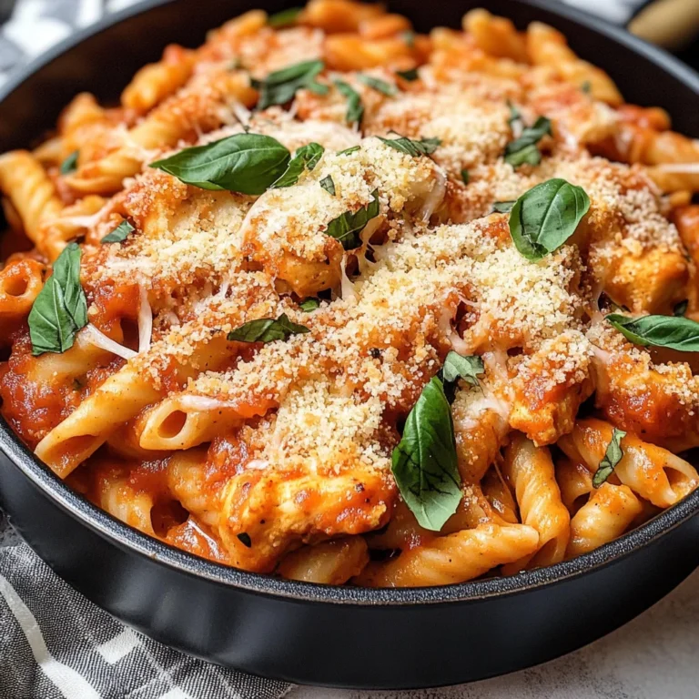Chicken Parmesan Pasta