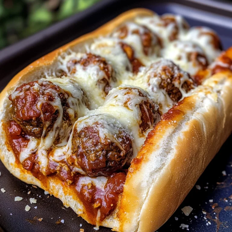 Easy Weeknight Meatball Sub