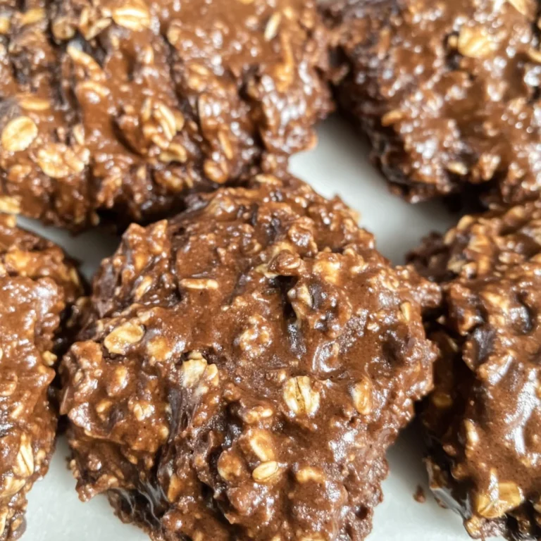 Gluten-Free No Bake Cookies (Dairy-Free)