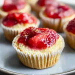 High Protein Healthy Strawberry Cheesecake Bites