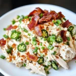 KETO JALAPENO POPPER CHICKEN SALAD