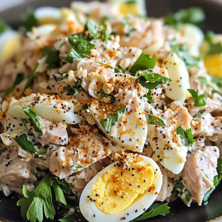 Keto Everything But the Bagel Tuna Egg Salad