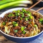 Low-Carb Mongolian Ground Beef and Cabbage: 20-Minute Meal