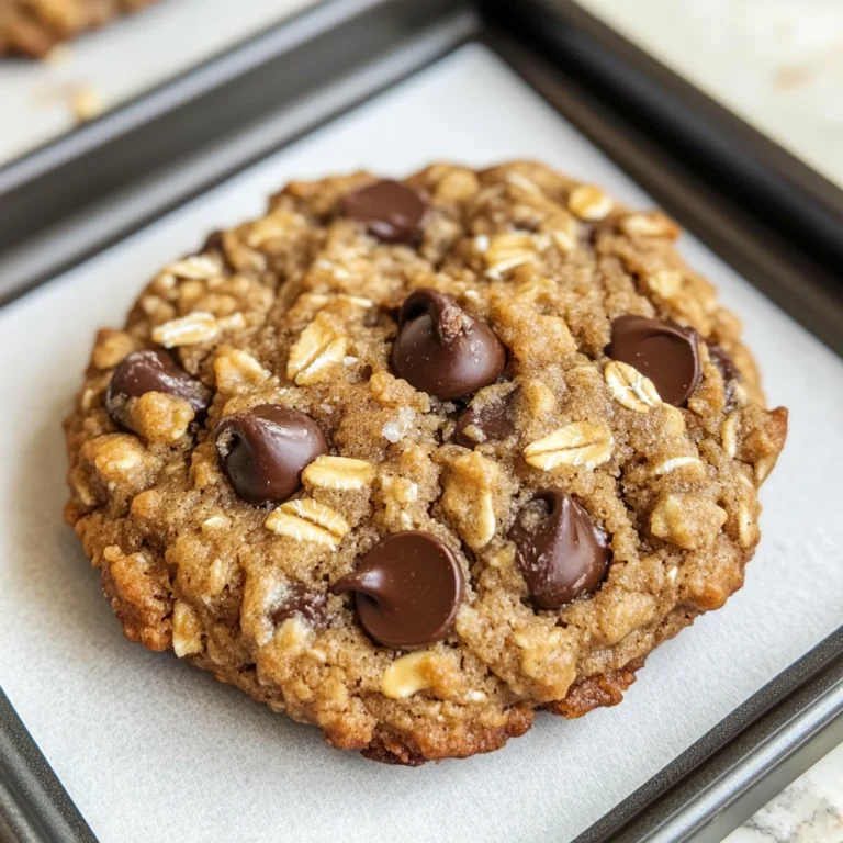 Peanut Butter Oatmeal Chocolate Chip Cookies