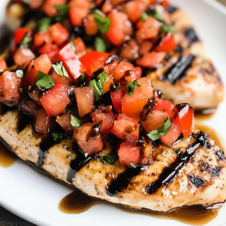 30-Minute Bruschetta Chicken (Grilled or Baked)
