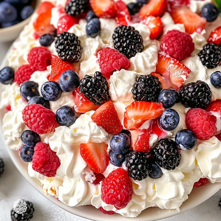 Berry Cheesecake Salad