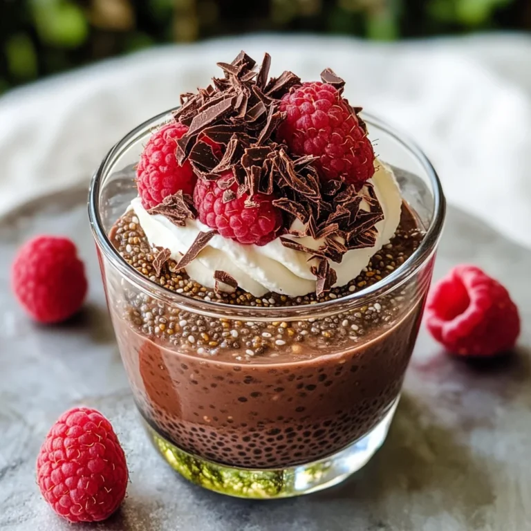 Chocolate Chia Seed Pudding