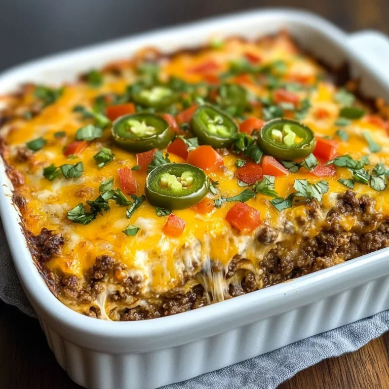 Easy Cheesy Keto Taco Casserole (10-Minute Recipe)