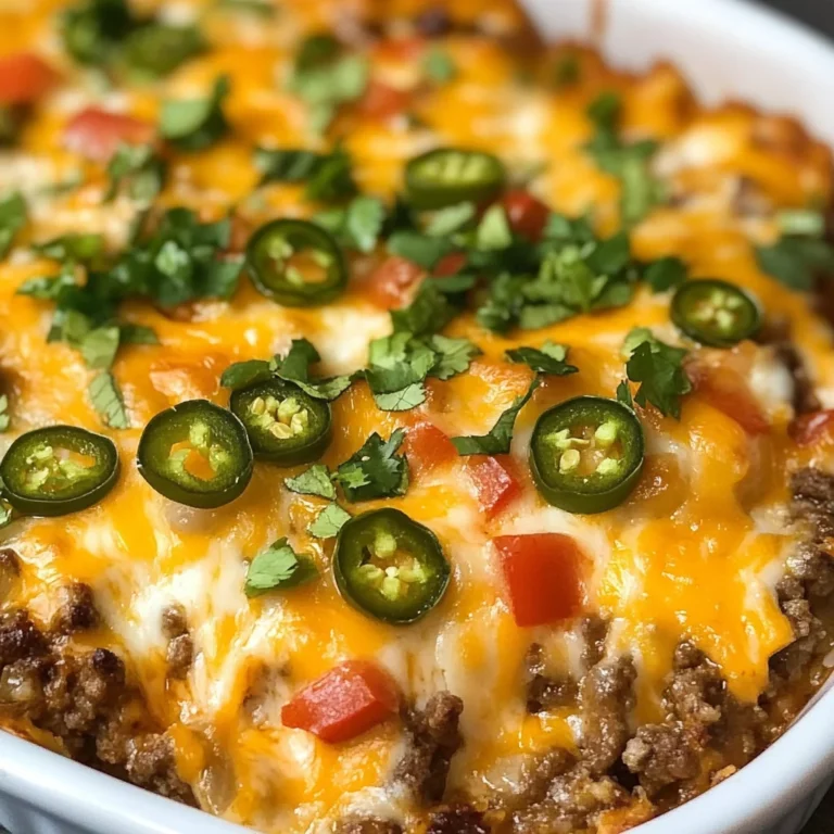 Easy Cheesy Keto Taco Casserole (10-Minute Recipe)