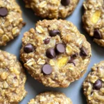 Healthy Banana Oat Cookies