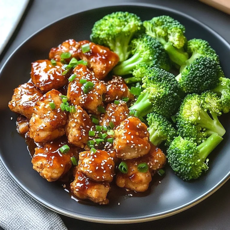 Healthy Orange Chicken