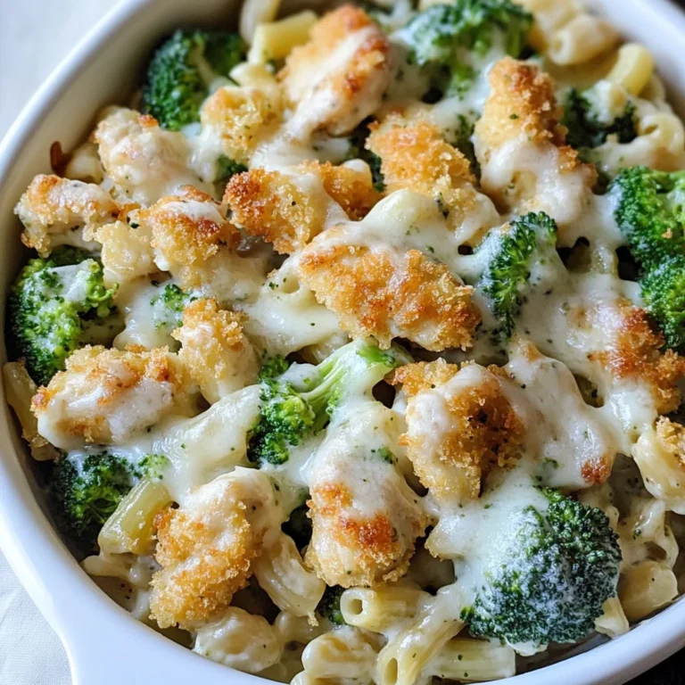 High Protein Chicken Alfredo