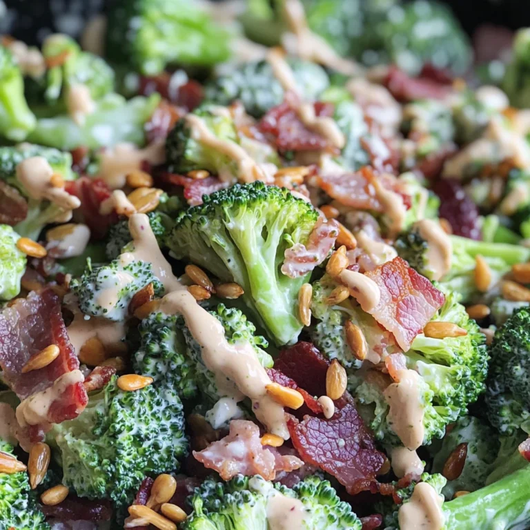 Keto Broccoli Salad Recipe