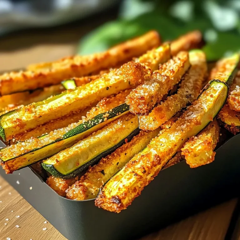 Low Calorie Air Fryer Zucchini Fries
