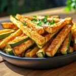 Low Calorie Air Fryer Zucchini Fries
