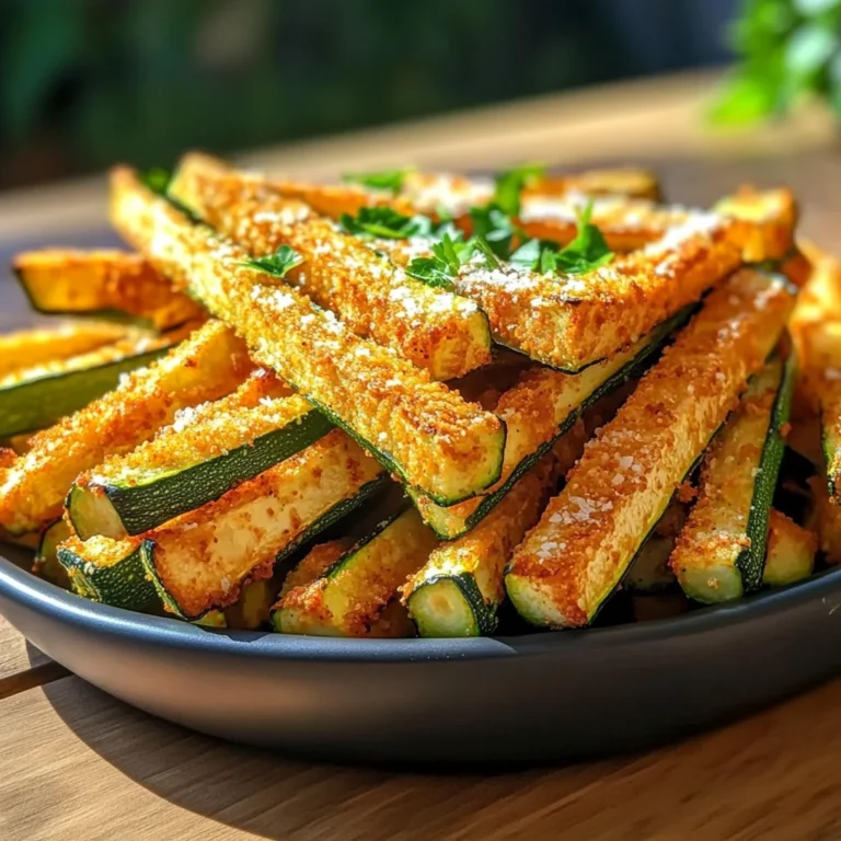 Low Calorie Air Fryer Zucchini Fries
