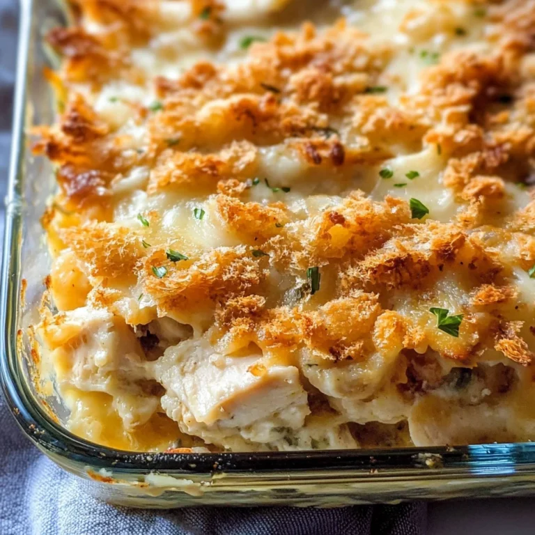 Low Carb Swiss Chicken Casserole