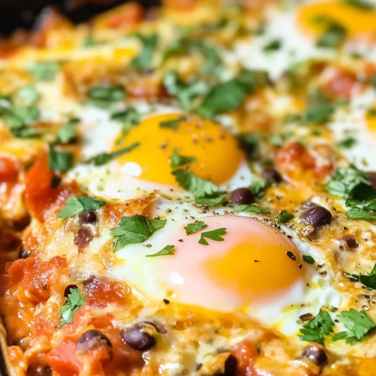 Mexican Baked Eggs (One Skillet)