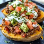 Taco Stuffed Sweet Potatoes