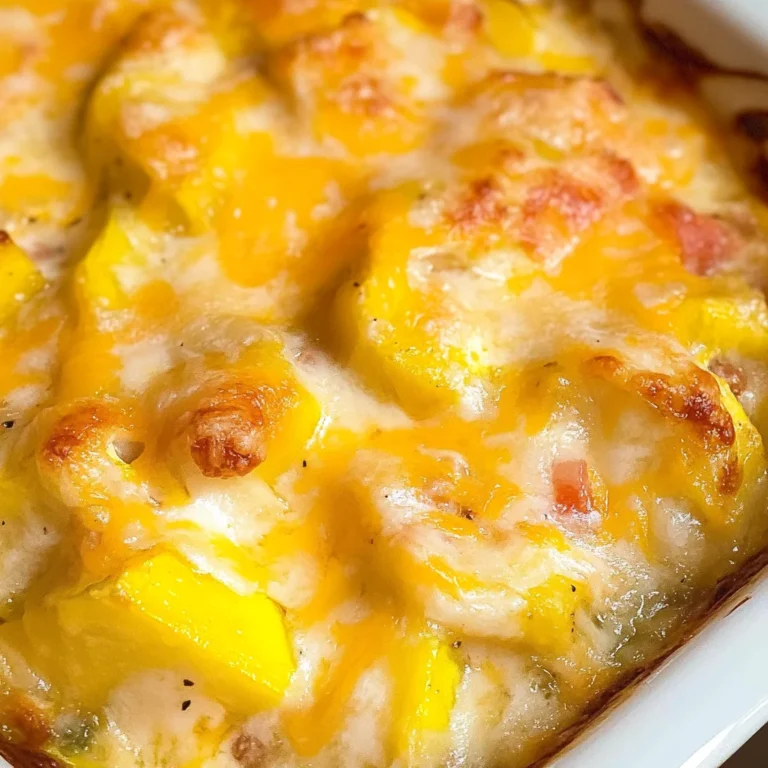 Tex-Mex Keto Squash Casserole